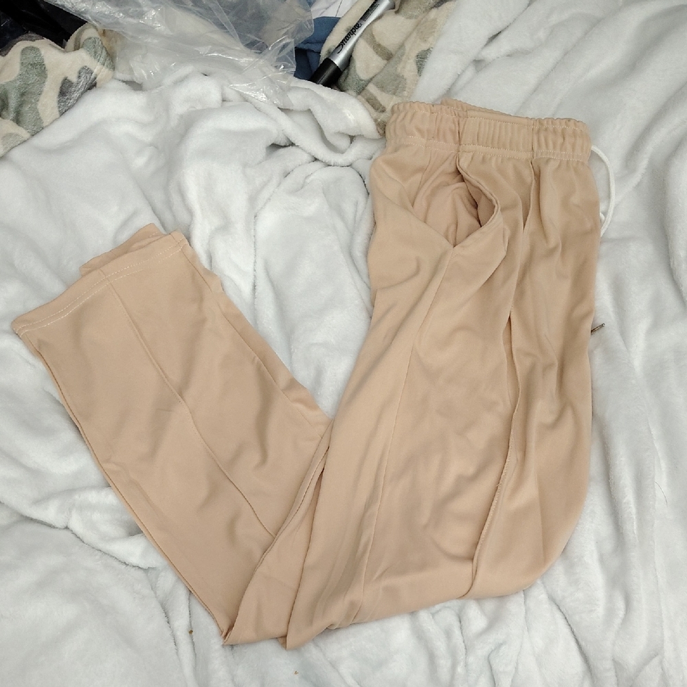 Women's Tan Joggers
